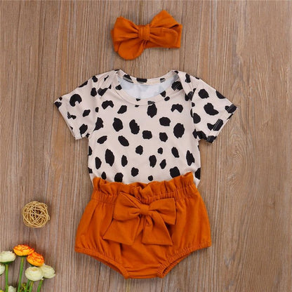 Leopard print baby set - MTR210