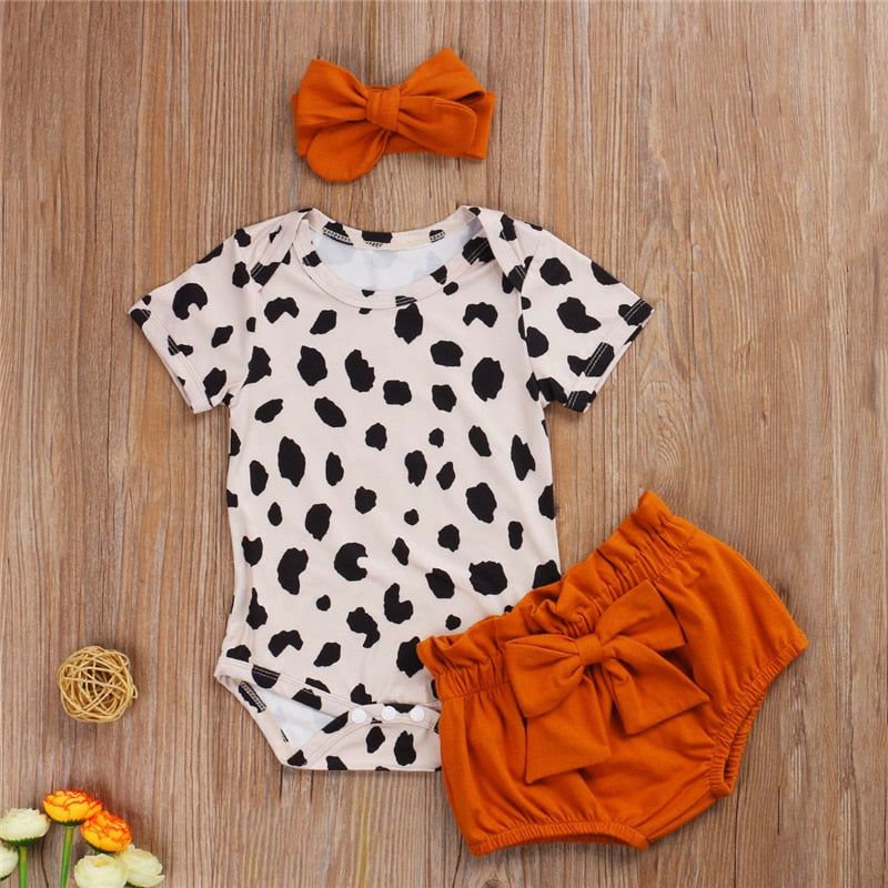 Leopard print baby set - MTR210