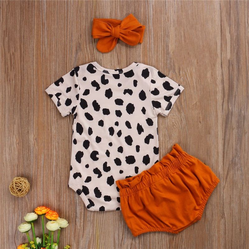 Leopard print baby set - MTR210