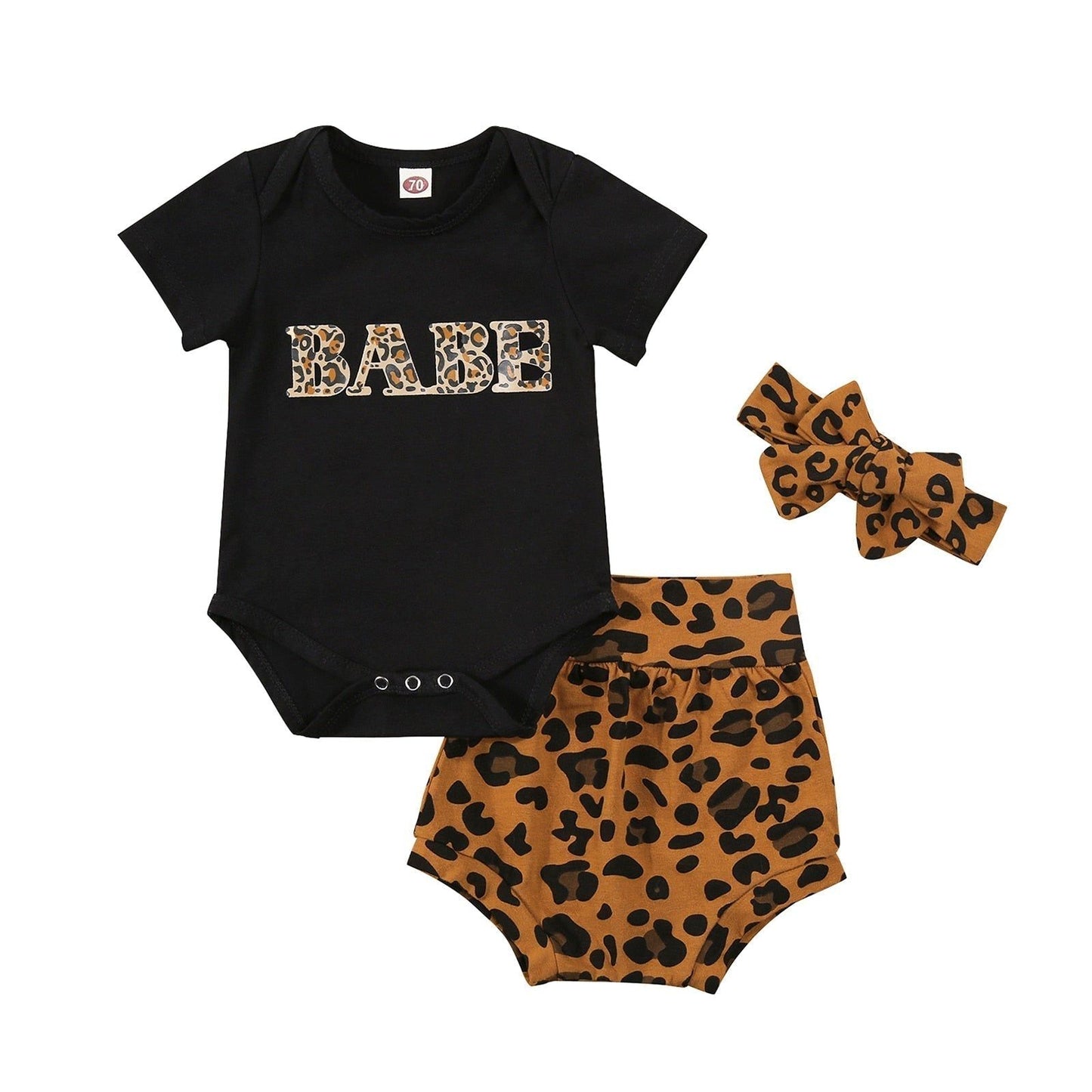 Leopard print baby set - MTR210