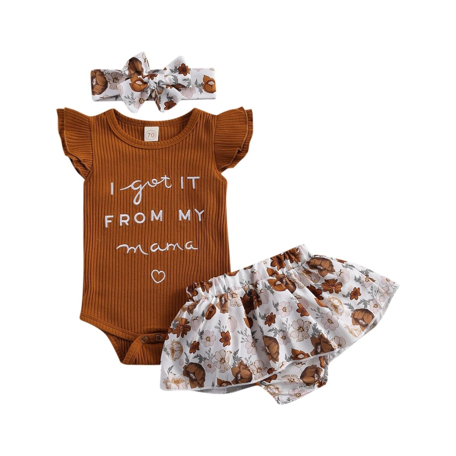 Leopard print baby set - MTR210