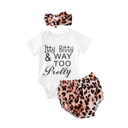 Leopard print baby set - MTR210