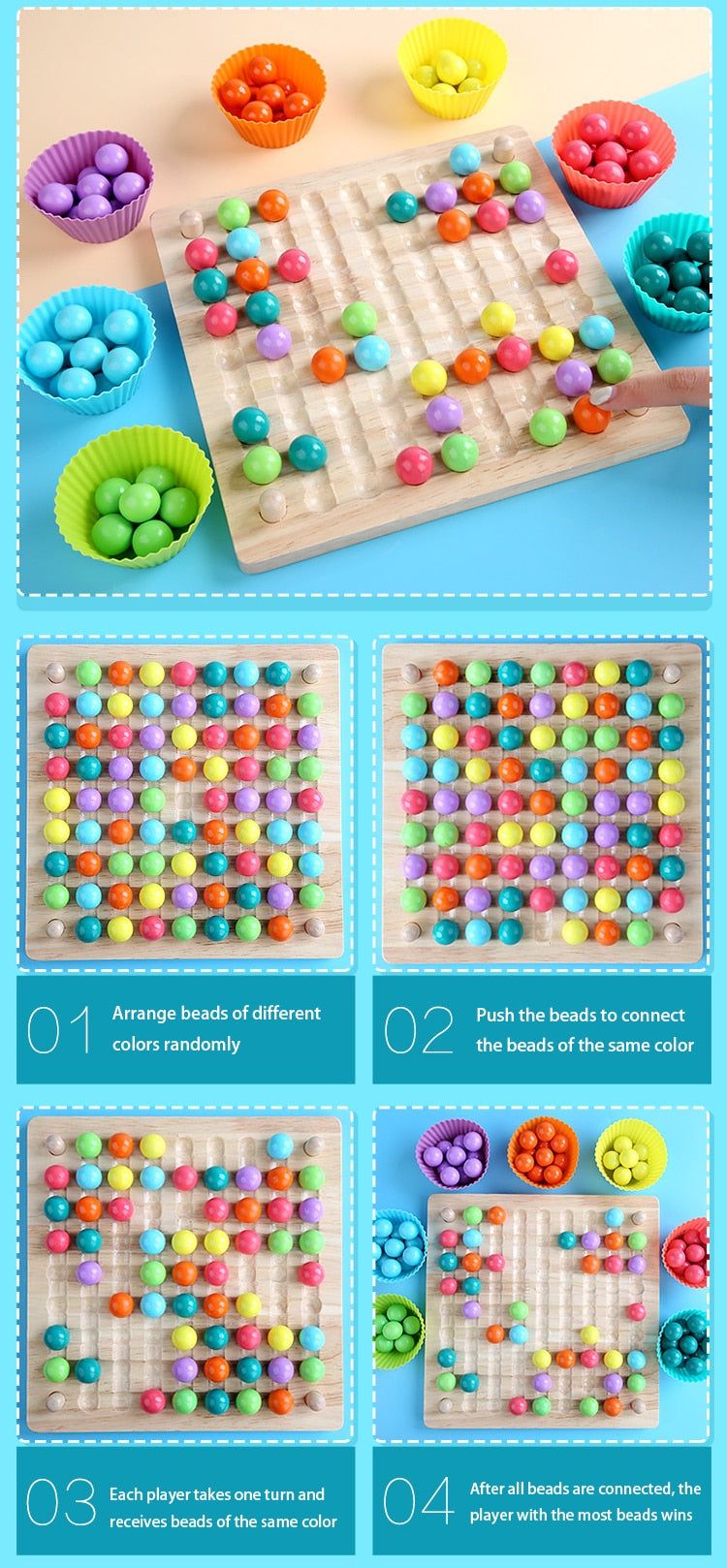 MONTESSORI BEADS GAME - MTR210