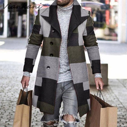 Men’s Casual Woolen Coat - MTR210