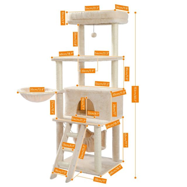 Multi-level Cat Tower - MTR210