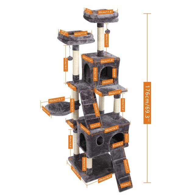 Multi-level Cat Tower - MTR210