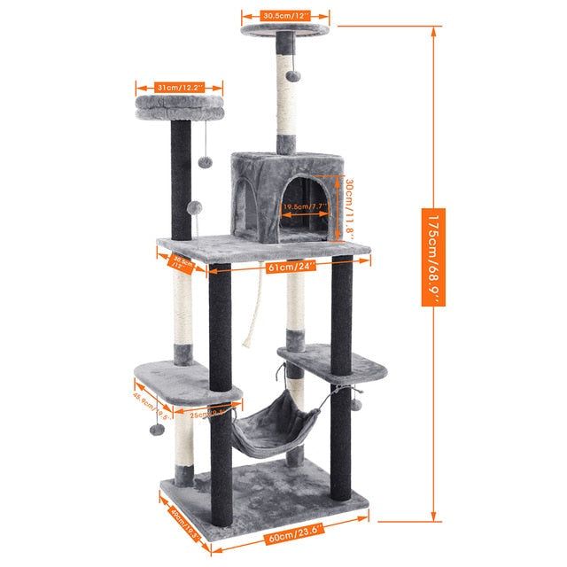 Multi-level Cat Tower - MTR210