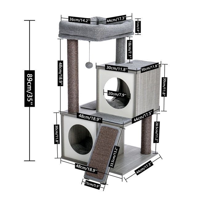 Multi-level Cat Tower - MTR210