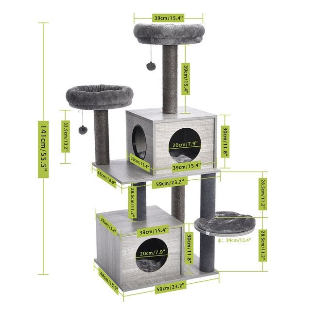 Multi-level Cat Tower - MTR210