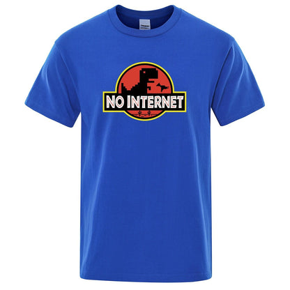 No internet Dinosaur T Shirt - MTR210