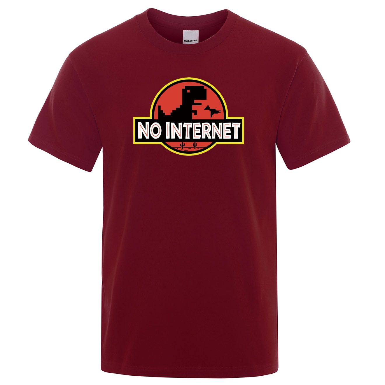 No internet Dinosaur T Shirt - MTR210