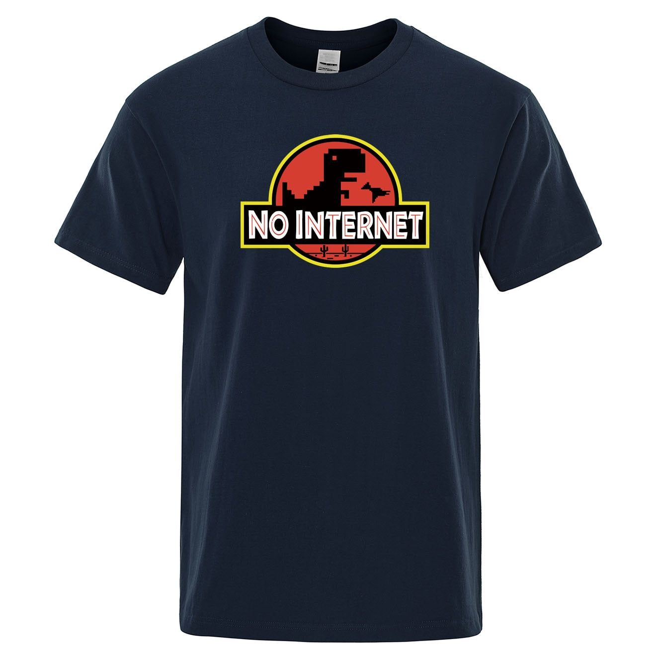 No internet Dinosaur T Shirt - MTR210