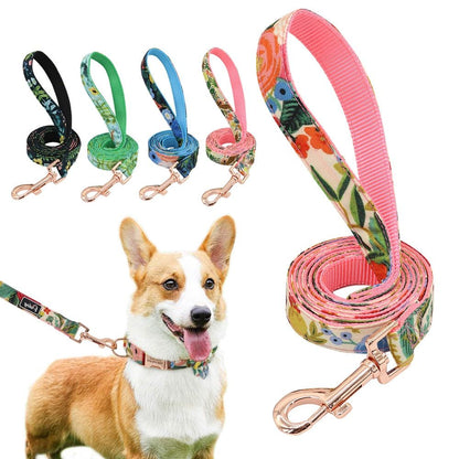 Nylon Printed Dog Leash - MTR210