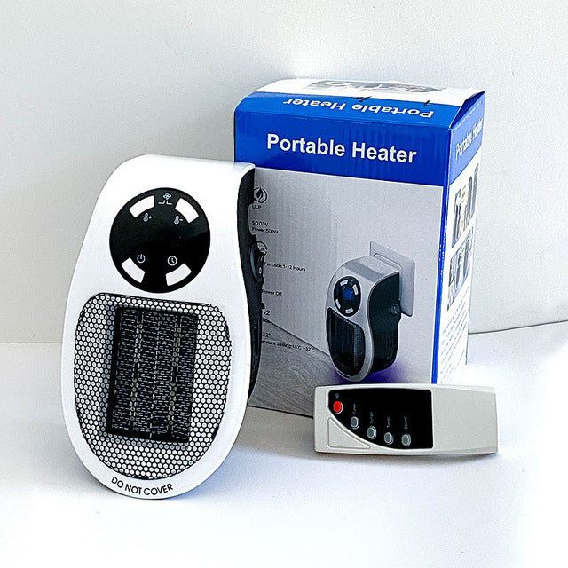 The HandyHeater- Mini Electric Heater w/ Remote - MTR210