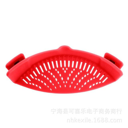 SILICONE CLIP ON POT STRAINER - MTR210