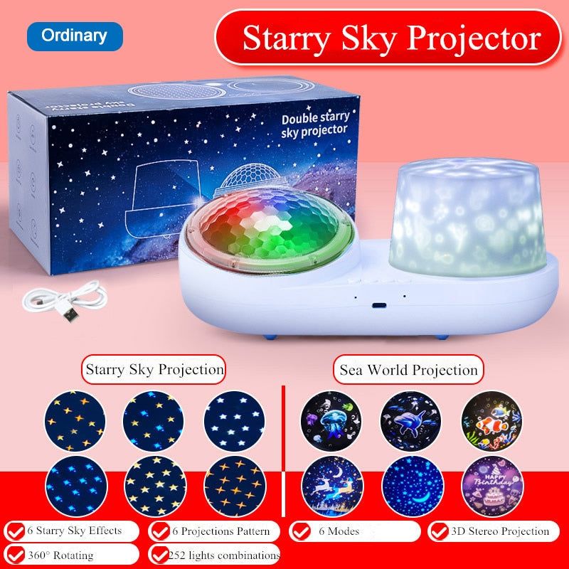 STARRY SKY NIGHT LIGHT PROJECTOR - MTR210