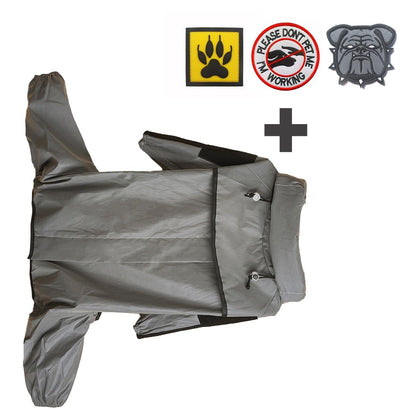 SafeCoat - Reflective All-weather Waterproof Dog Rain Coat - MTR210