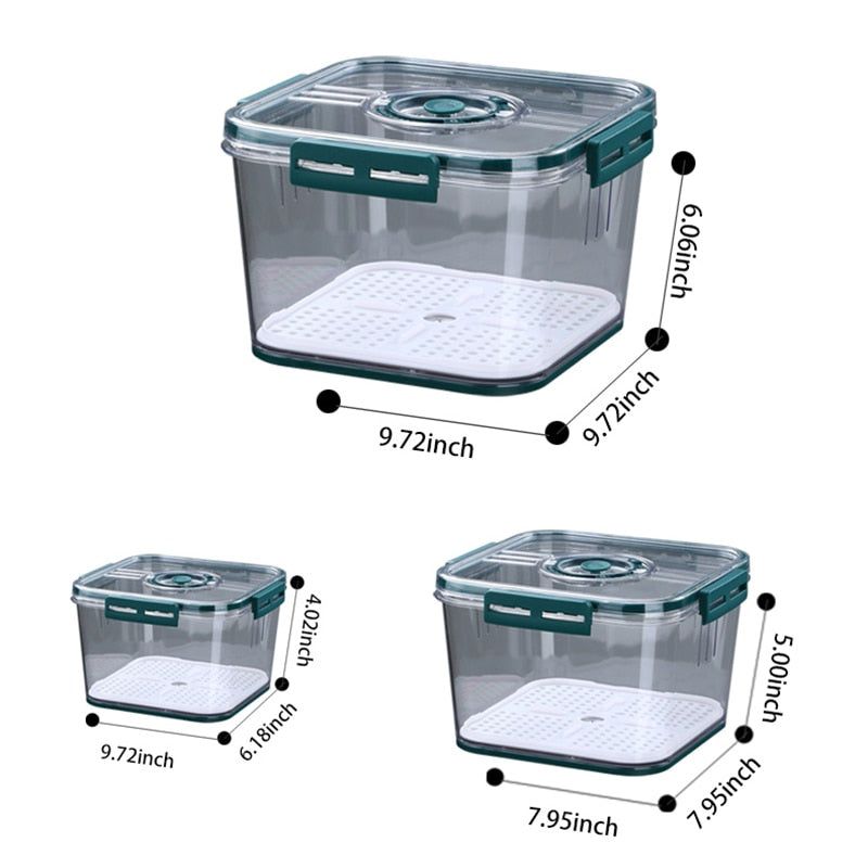 Seal Timer Food Container-3PCS - MTR210