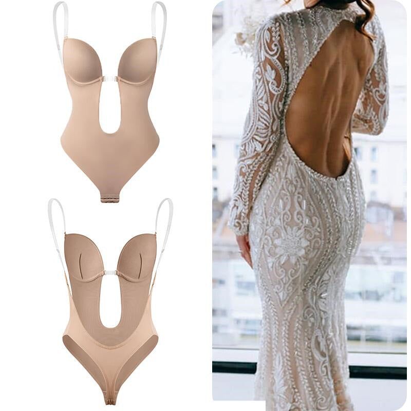 SheSoChic™️ - Backless Bodysuits for Women - MTR210