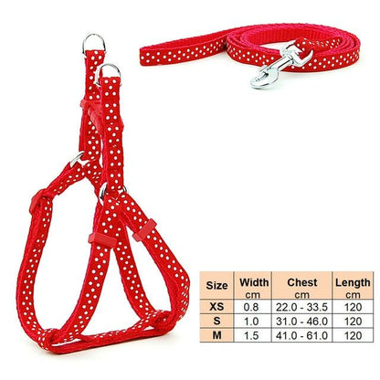 Small Dog Cat Harness Leash - MTR210