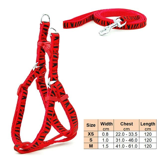 Small Dog Cat Harness Leash - MTR210