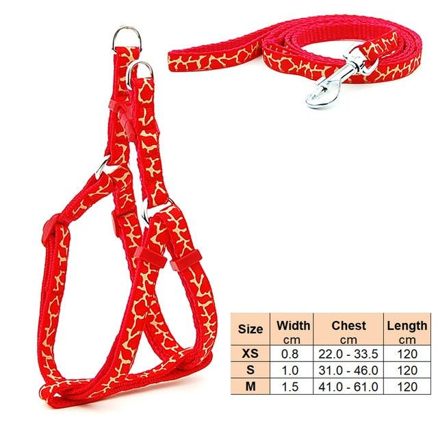 Small Dog Cat Harness Leash - MTR210