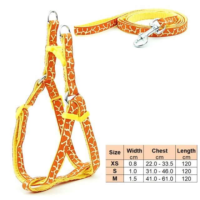 Small Dog Cat Harness Leash - MTR210