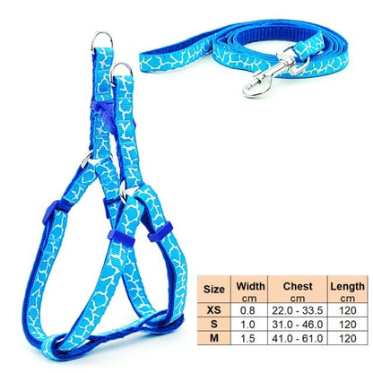 Small Dog Cat Harness Leash - MTR210