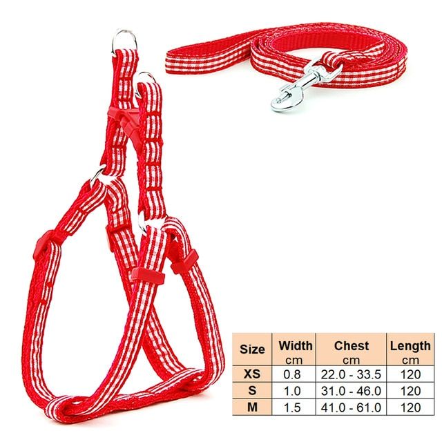 Small Dog Cat Harness Leash - MTR210