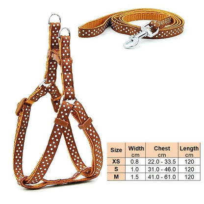 Small Dog Cat Harness Leash - MTR210