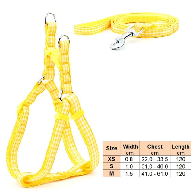 Small Dog Cat Harness Leash - MTR210