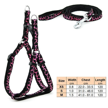 Small Dog Cat Harness Leash - MTR210