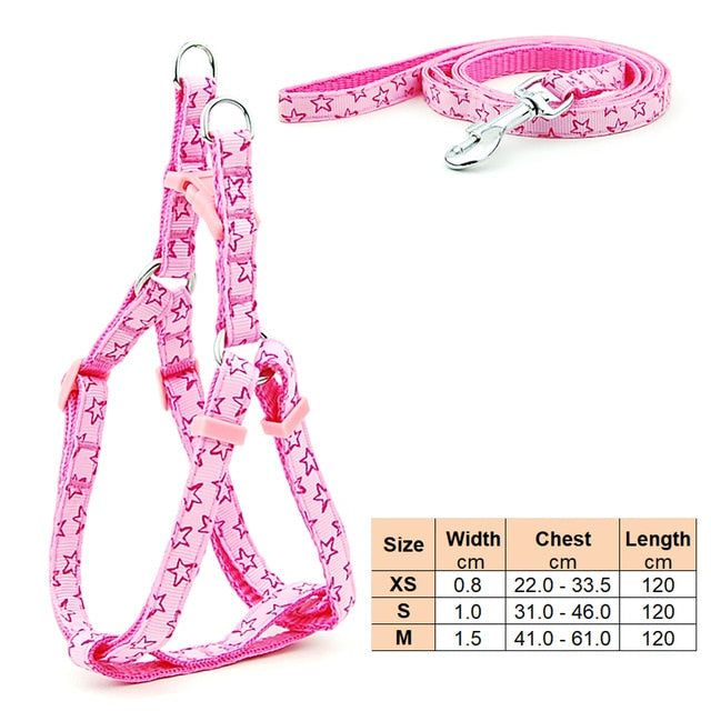 Small Dog Cat Harness Leash - MTR210