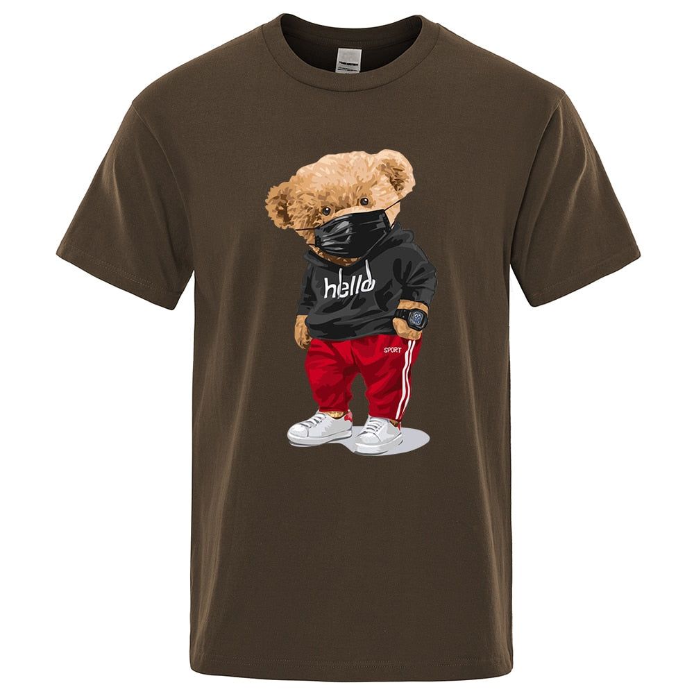 Sports Masked Bear Tee - MTR210