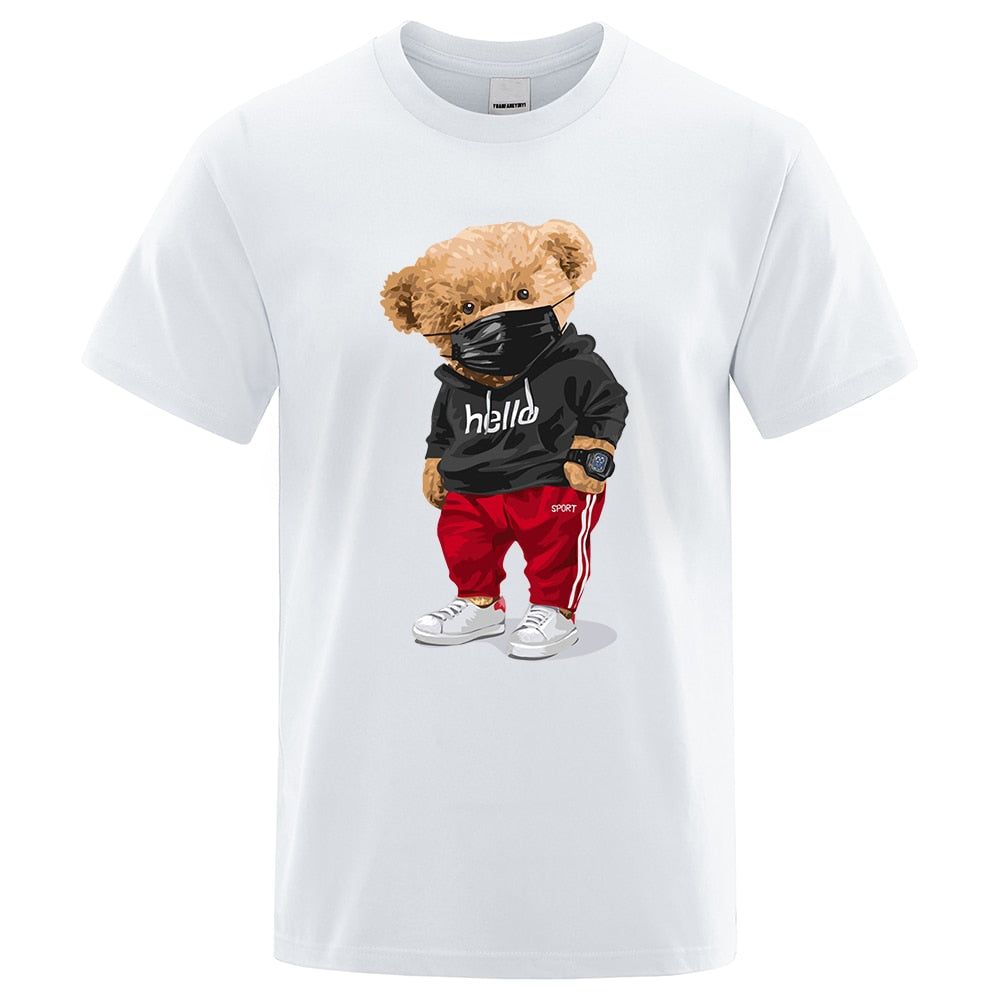 Sports Masked Bear Tee - MTR210