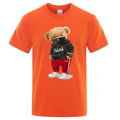 Sports Masked Bear Tee - MTR210