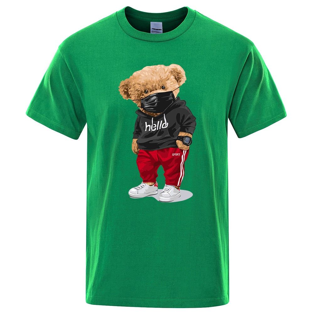 Sports Masked Bear Tee - MTR210