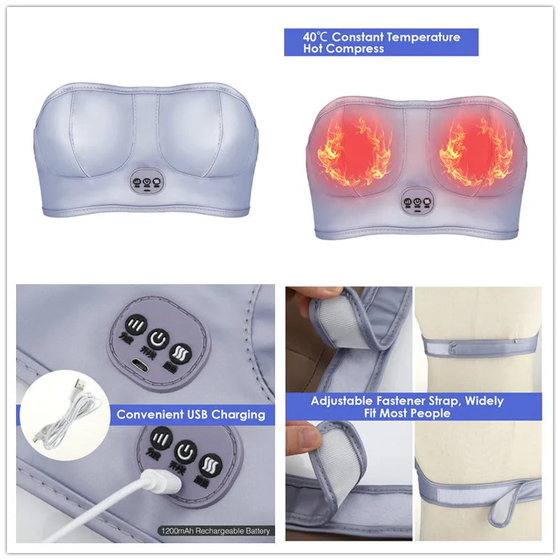 Vibrating Breast Massager & Enhancer