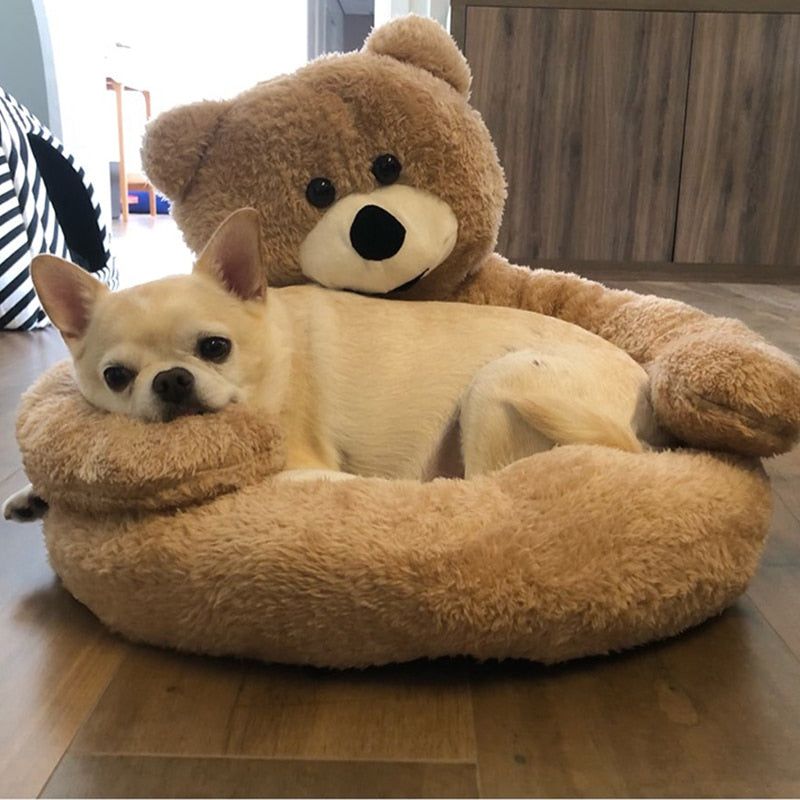 TEDDYLOUNGE - SUPER SOFT WARM CUTE BEAR HUG PET BED - MTR210