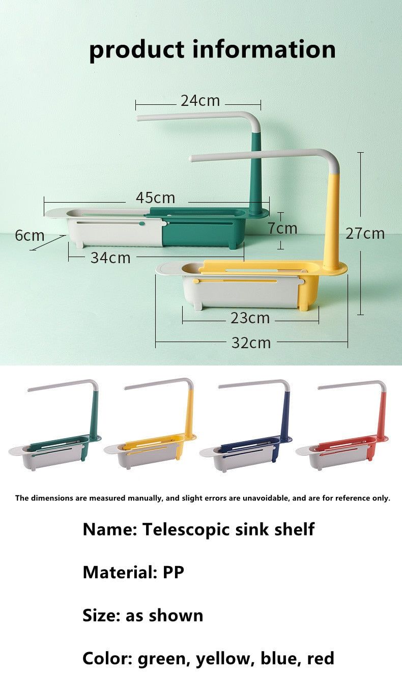 Telescopic Sink Storage Rack - MTR210