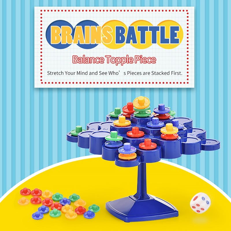 Topple- Balance Turntable Stacking Toy Game - MTR210