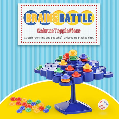 Topple- Balance Turntable Stacking Toy Game - MTR210