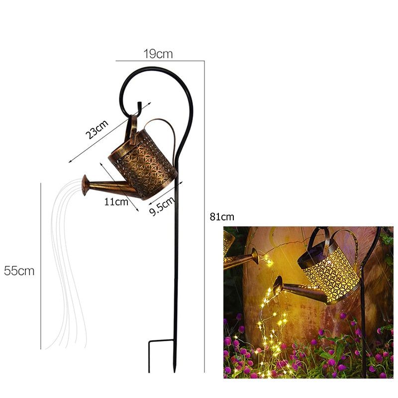 WATERING CAN SOLAR LAMP - MTR210