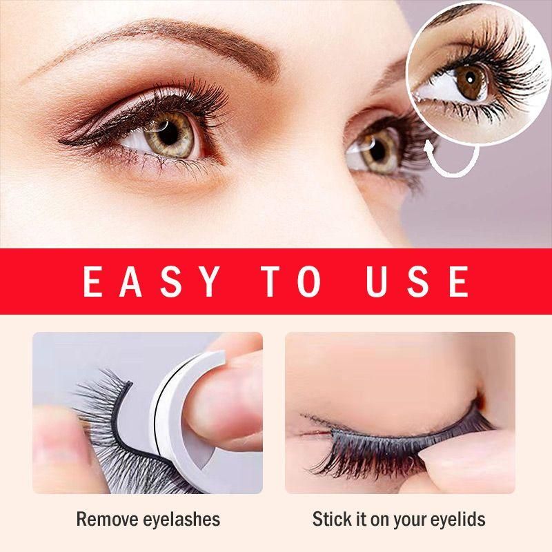 Waterproof – Reusable Self-Adhesive Eyelashes - MTR210