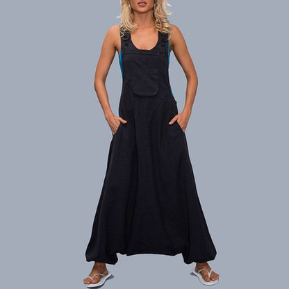 Wide Leg Harem Jumpsuits - MTR210