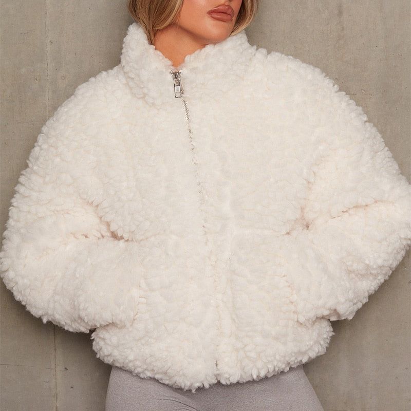 Winter Fluffy Fleece Coat - MTR210