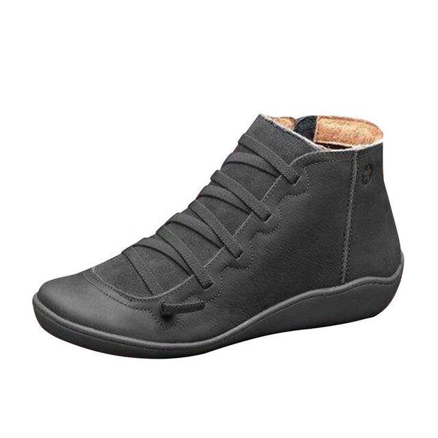 Womens Comfortable Arch-Support Boots - MTR210