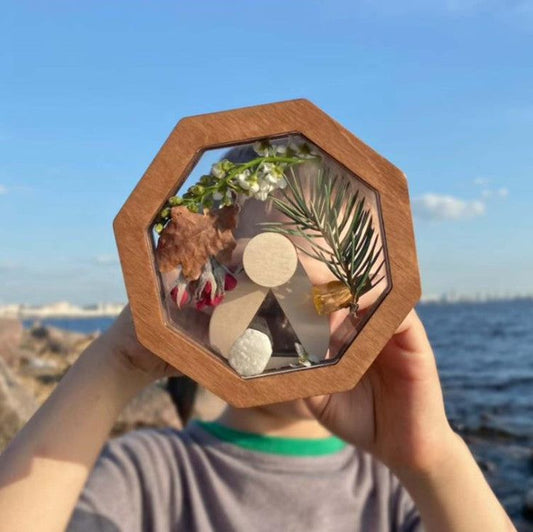 Wooden DIY Rotating Kaleidoscope - MTR210