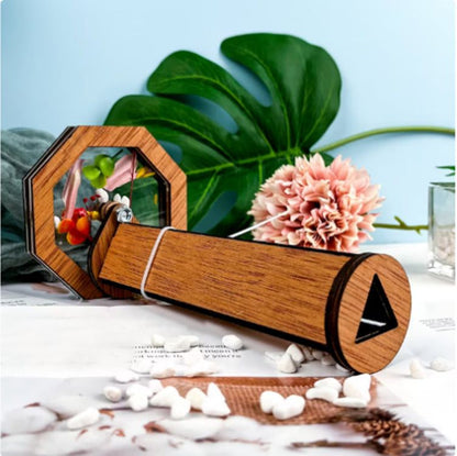 Wooden DIY Rotating Kaleidoscope - MTR210