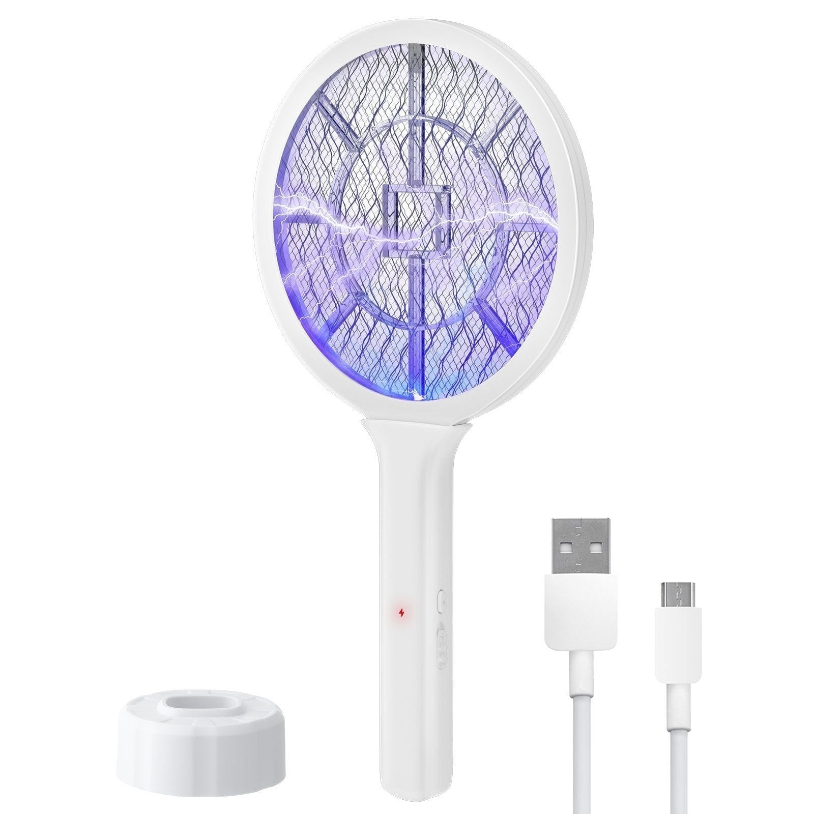 ZapDisc - 6 In 1 LED Display Smart Electric Mosquito Swatter - MTR210